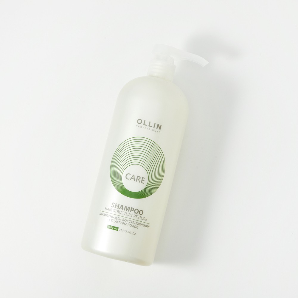 

Шампунь Ollin Professional Сare Restore для восстановления структуры волос 1000 мл