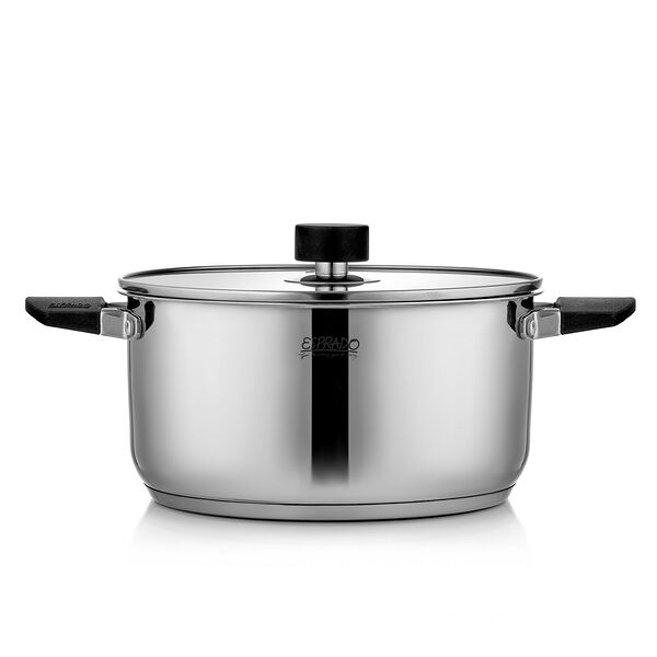 Кастрюля с крышкой Esprado El Rey, 5.4 л, 24 см, нержавеющая сталь