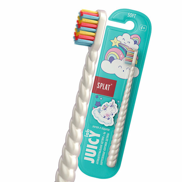 Зубная щётка SPLAT Juicy lab, в ассортименте 1 шт