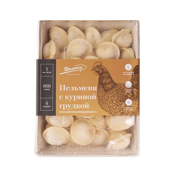 Пельмени Шаляпин с куриной грудкой 800 г