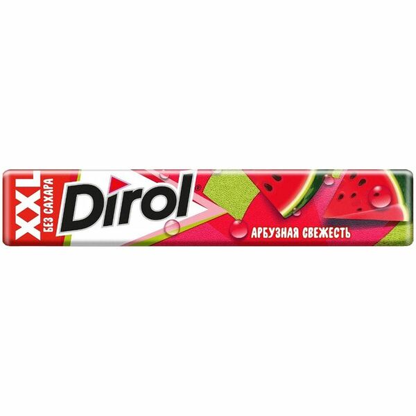 Жевательная резинка Dirol XXL Арбуз 19г