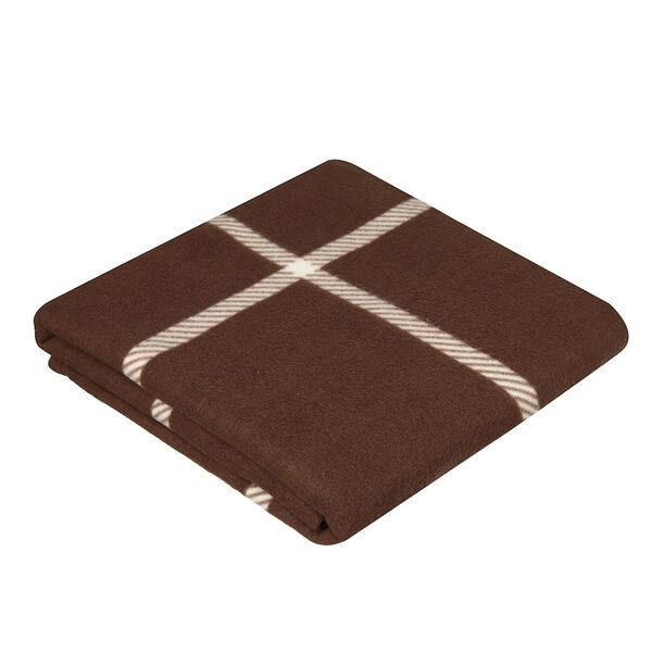 Provance эспрессо плед флисовый подарочный, 100% полиэстер, 130х170см, 160гр/м, 3 цвета, в ассортименте