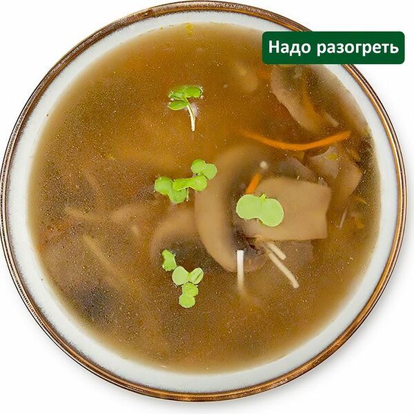 Суп грибной с лапшой Шеф Перекрёсток, 250г