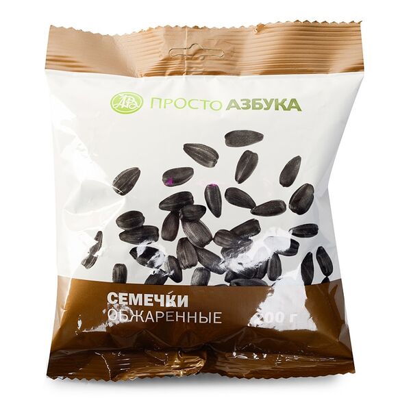 Семечки подсолнечника жареные Просто Азбука