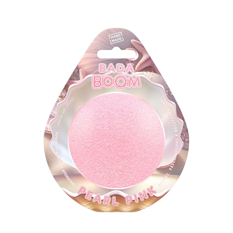 

Гейзер для ванны с шиммером Bada Boom Pearl Pink 170 г