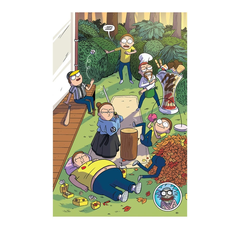 

Комикс «Rick and Morty. Покеморти: всех их соберём», «Комильфо», Россия