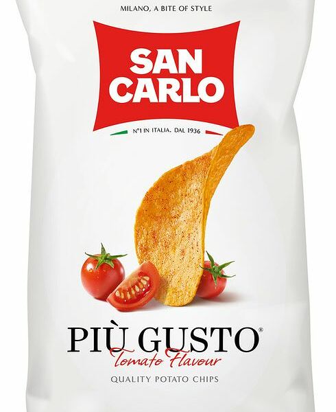 Чипсы картофельные San Carlo Piu Gusto томат, 150г