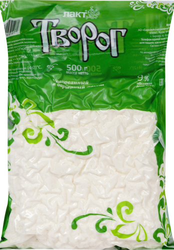 

Творог Лакт 9% 500 г