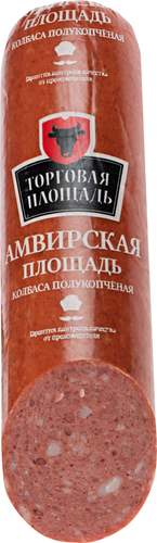 

Колбаса полукопченая ТОРГОВАЯ ПЛОЩАДЬ Амвирская площадь, 380г