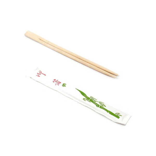 Палочки бамбуковые в бумажной упаковке, 1 пара
