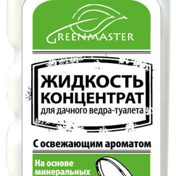 Жидкость-концентрат для ведра-туалета GreenMaster