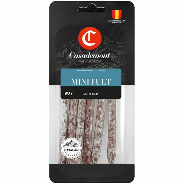 Колбаски Casademont Фуэт сыровяленые