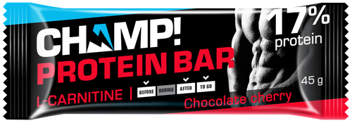 

Батончик протеиновый Champ! Шоколадная вишня 45 г