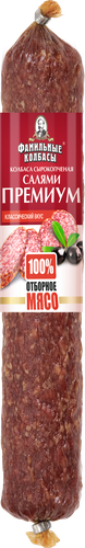 

Колбаса сырокопченая ФАМИЛЬНЫЕ КОЛБАСЫ Салями Премиум, 200г
