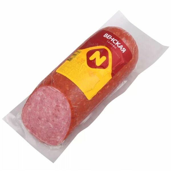 Колбаса Останкино Салями Венская полукопченая 350г