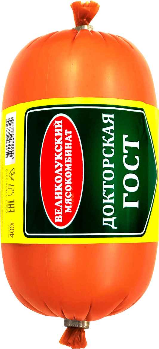 

Колбаса Великолукский МК Докторская вареная