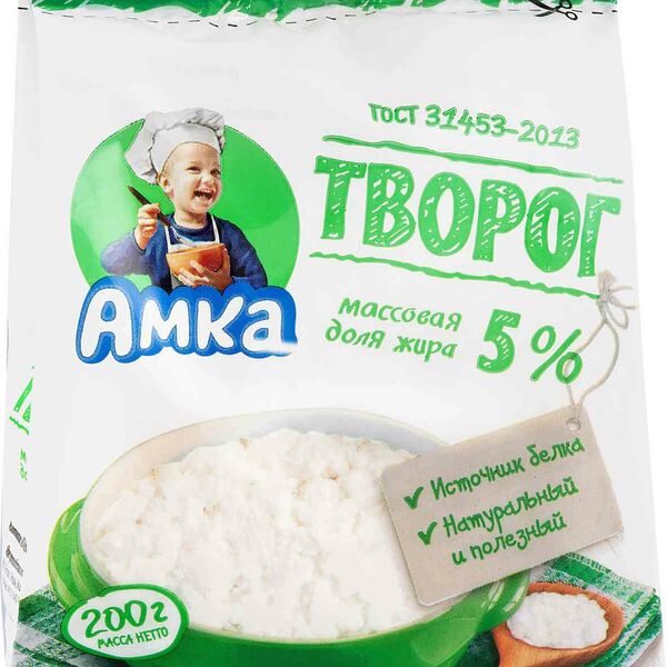 Творог Амка 5%