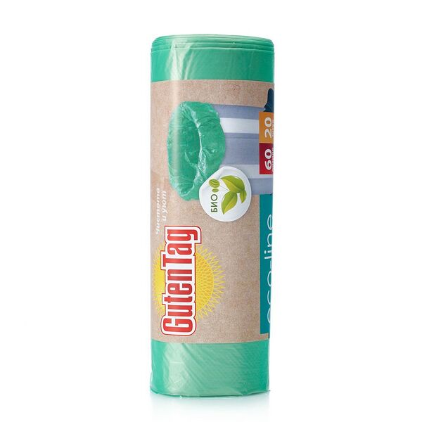 Мусорные мешки Guten Tag биоразлагаемые 60л 20шт