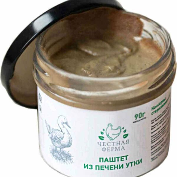 Паштет из печени утки Честная ферма