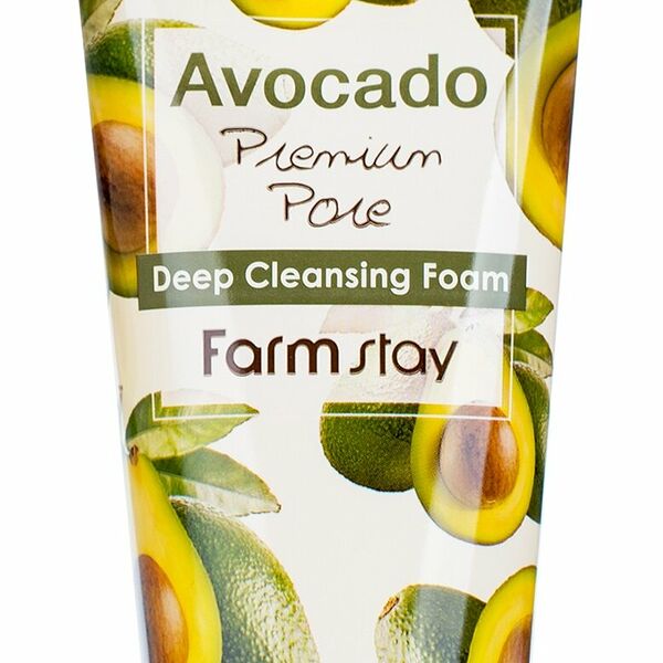 Пенка Farmstay с экстрактом авокадо очищающая 180 мл
