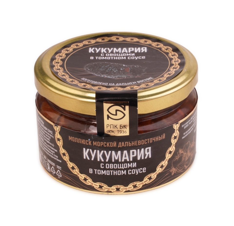 

Консервы Рыбозавод Большекаменский кукумария с овощами в томатном соусе 200 г