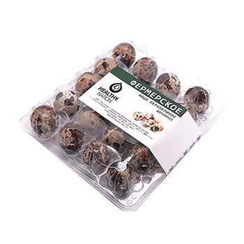 Яйцо перепелиное Healthy Nation Фермерское 20 шт, Россия