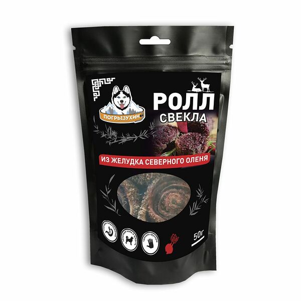 Лакомство для собак ПОГРЫЗУХИН ролы со свеклой