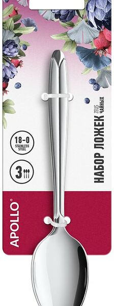 Набор чайных ложек Apollo Zeus 3шт