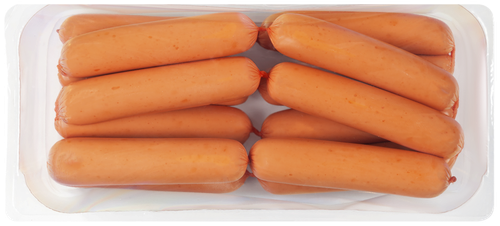 

Сосиск Мясная История с сыром категории Б вареные 500г