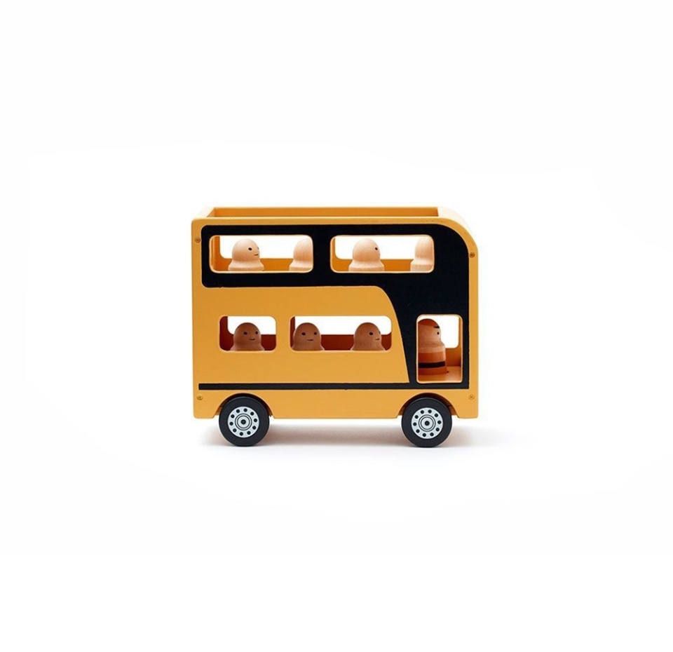 

Набор Kid's Concept Игрушечный двухэтажный автобус серия Aiden от 3 лет