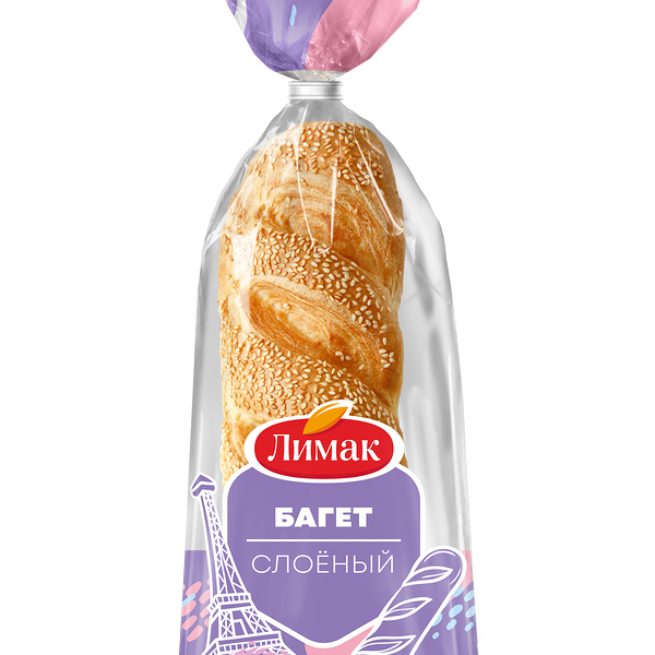 Багет Лимак слоёный