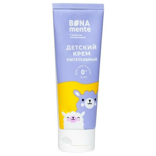 Bona mente! крем детский 75 мл питательный