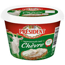 Сыр творожный из козьего молока Козий Chevre 65%, President