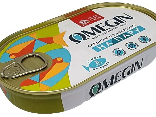 Сардины Omegin балтийские в масле с халапеньо 175г