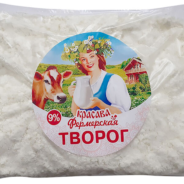 Творог Красава 9% 500г
