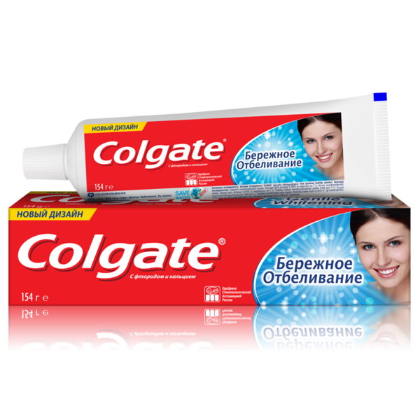 Зубная паста Colgate Бережное отбеливание