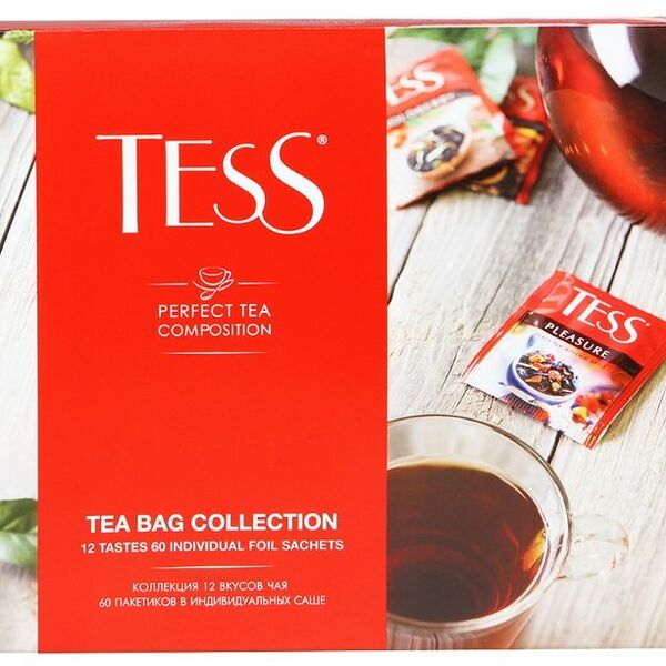 Чай Tess Tea bag collection подарочный набор ассорти в пакетиках