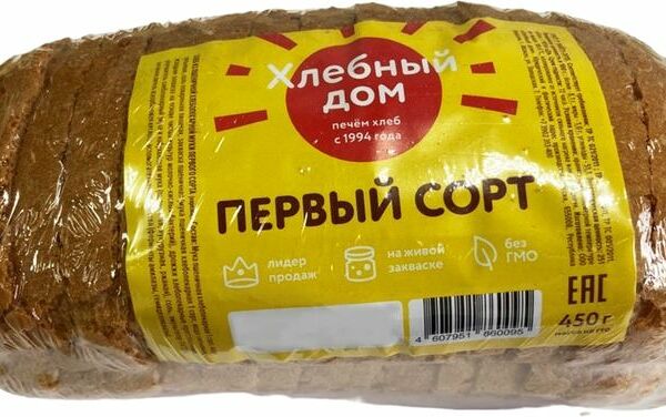 Хлеб Хлебный Дом пшеничный нарезка 450 г