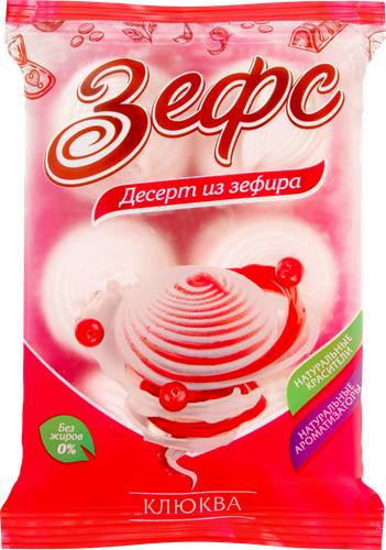 

Зефир ЗЕФС со вкусом клюквы, 250г