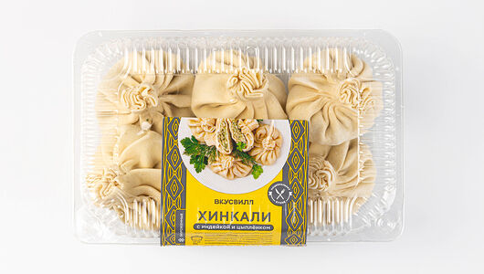 Хинкали с индейкой и цыпленком(Продукт замороженный)