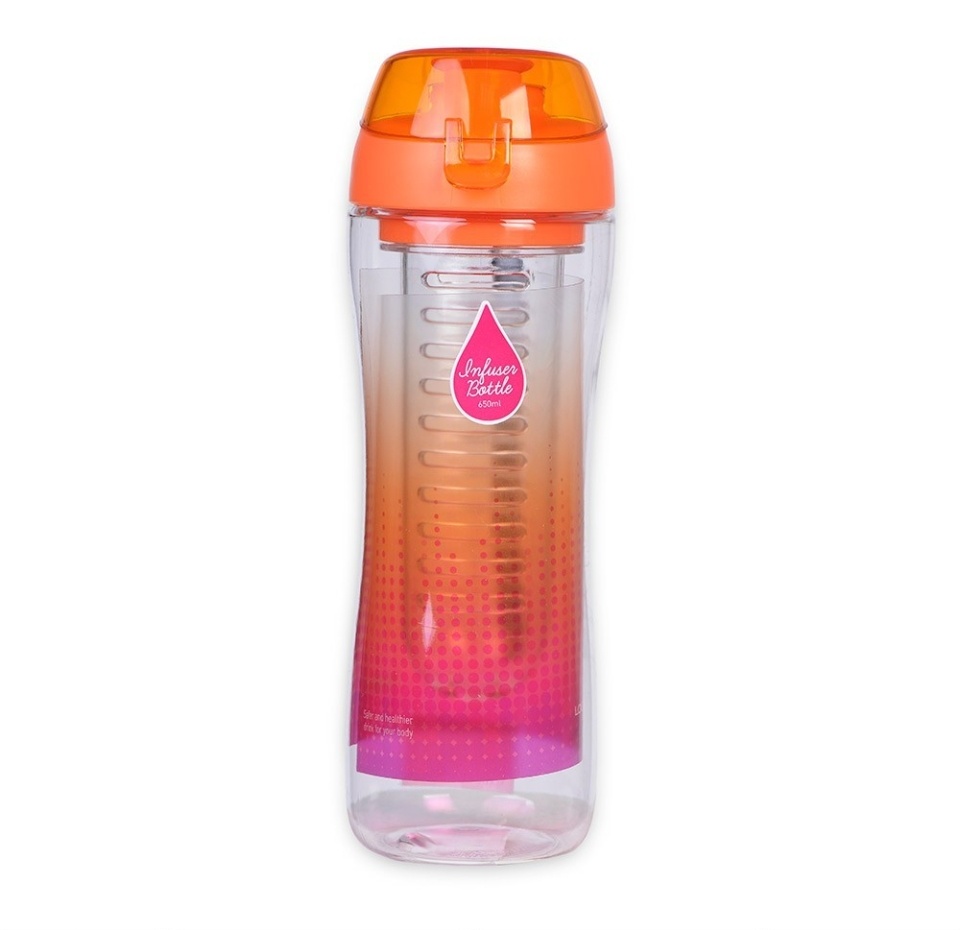 

Бутылка Lock&Lock Bisfree Sports для воды с контейнером цвет в асс 1 шт Вьетнам