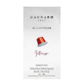 Кофе молотый в алюминиевых капсулах Carraro Intenso 55г, Италия