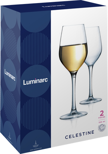 

Набор бокалов для вина Luminarc Селестин 350мл, стекло Арт. O0216, 2шт