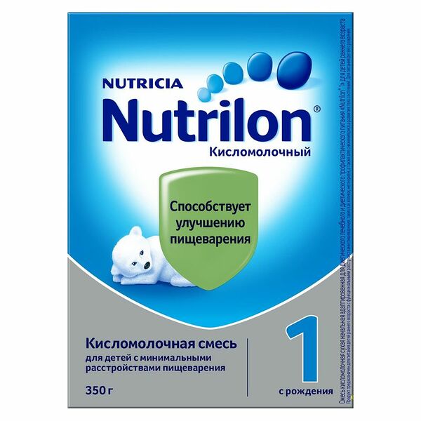Смесь сухая кисломолочная Nutrilon 1 с рождения