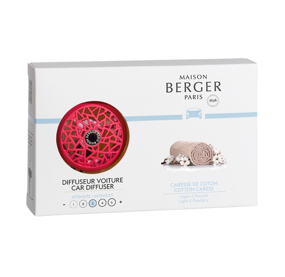 

Автодиффузор-клипса Maison Berger Paris Нежность Хлопка, Франция