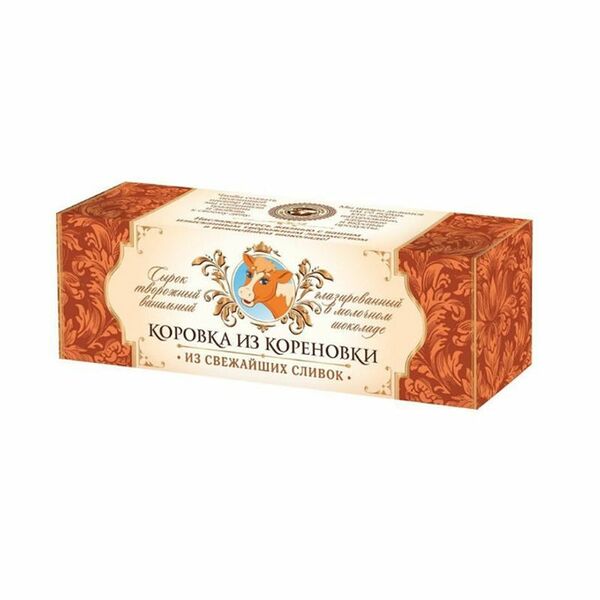 Сырок Коровка из Корёновки в молочном шоколаде 23%, 50г