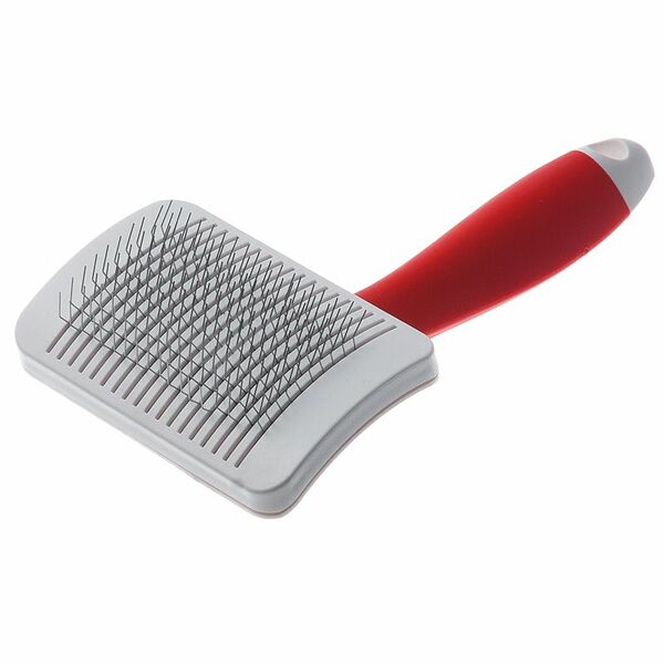 Пуходёрка ZOO ONE Red с активным кордом самоочищающаяся малая