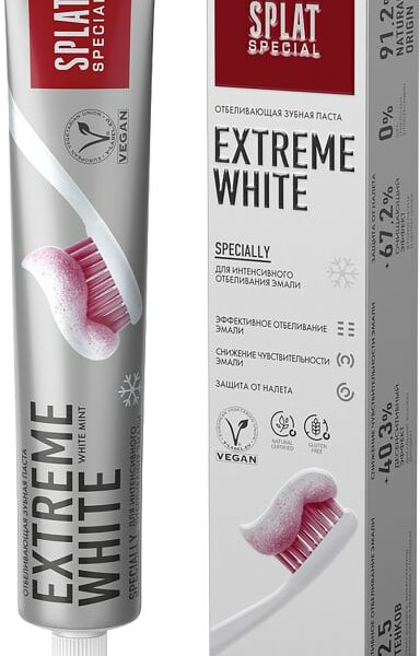 Зубная паста Splat Special Extreme White Экстра Отбеливание 75мл