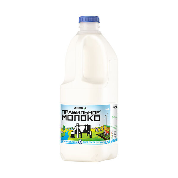 Молоко ПравильноеМолоко пастеризованное 1,5% Россия
