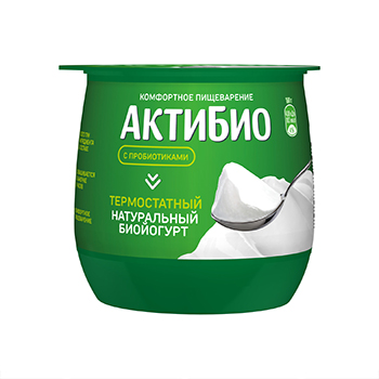 

Биойогурт АктиБио Термостатный с бифидобактериями 3.5%, 160 г